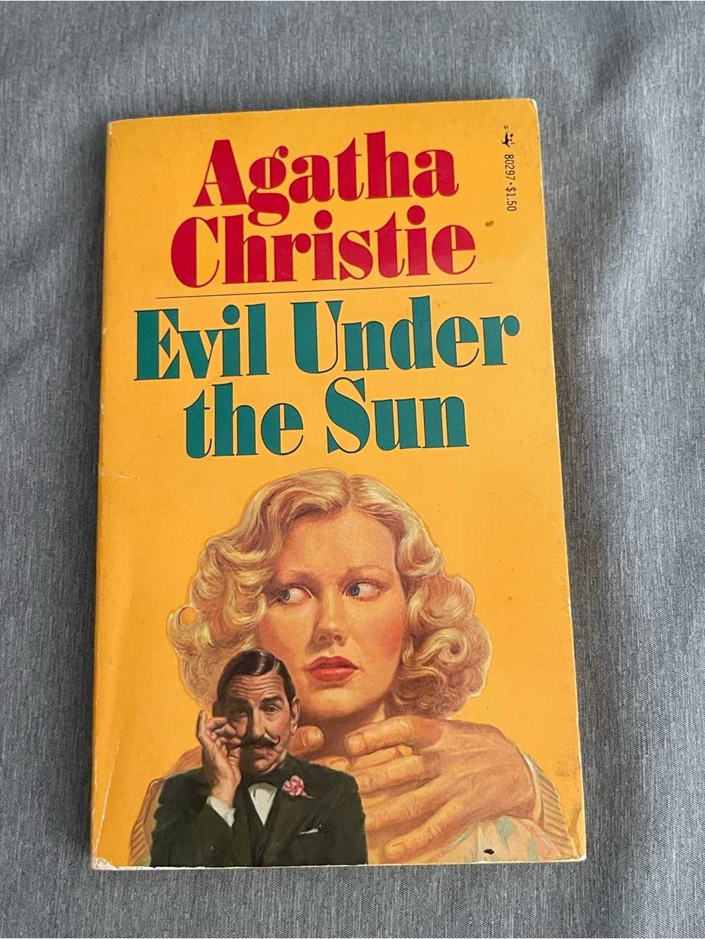 Evil under the Sun Mass Market Paperbound Agatha Christie 1975